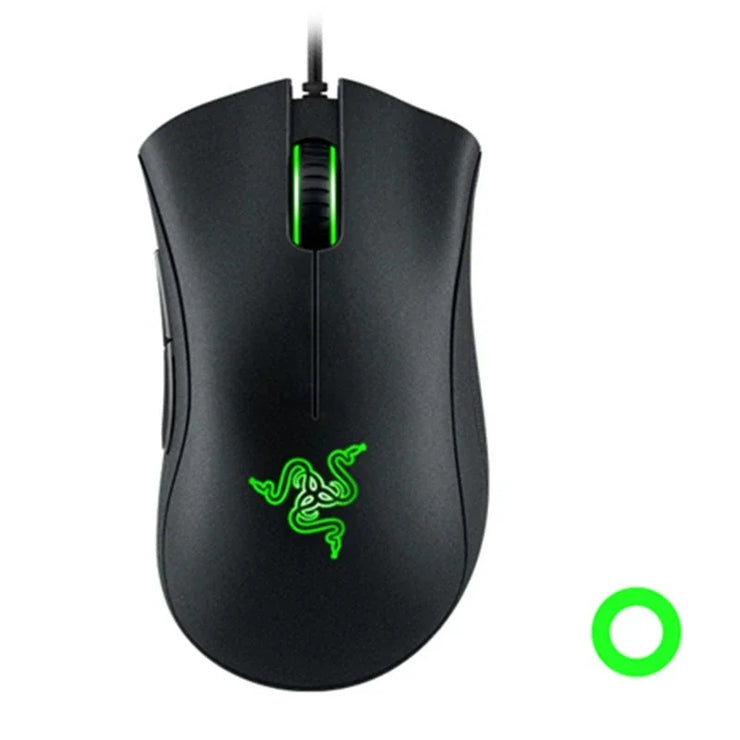 Original Razer DeathAdder Essential Wired Gaming Mouse Mice 6400DPI Optical Sensor 5 Independently Buttons For Laptop PC Gamer