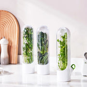 1 Pack Fresh Herb Preservation Bottle Herb Vegetable Preservation Bottle Herb Fresh Storage Container Kitchen Gadget