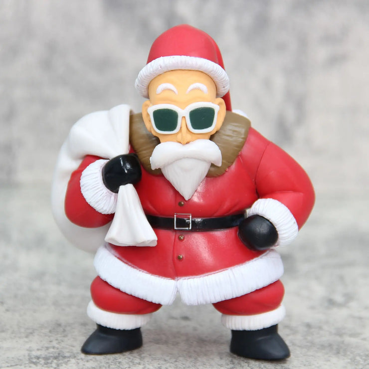 13 CM Anime Figure Dragon Ball Master Roshi Action Figurine Advent Calend Santa Claus Model Collection Christmas Toys Gift