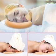 High-quality Soft Salon Spa Massage Silicone Facial Relaxation Cradle Cushion Pillow Cushion Beauty Care Free Pad Towels