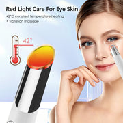 IPL Vibration Eye Massager Anti Dark Circle Blue Light Anti Wrinkle Eye Massage Pen Hot Compress Eye Beauty Care Device