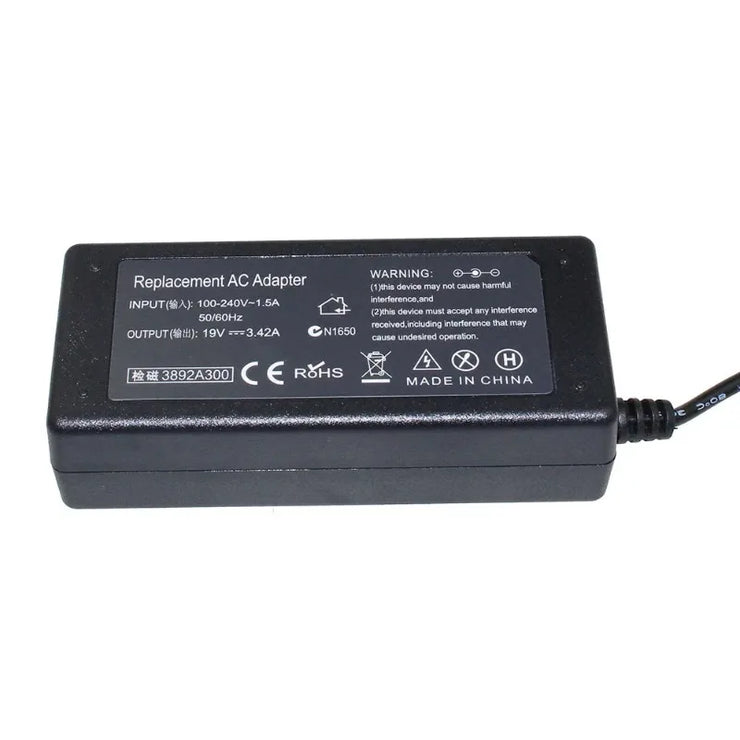 19V 3.42A 5.5*1.7mm AC Laptop Charger For Acer Aspire 5735 5315 5920 5535 5738 7520 6920 SADP-65KB Pa-1650-02 Power Supply