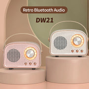 Retro Bluetooth Audio Portable Portable Wireless Bluetooth Audio Home Outdoor Mini Speaker