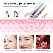 IPL Vibration Eye Massager Anti Dark Circle Blue Light Anti Wrinkle Eye Massage Pen Hot Compress Eye Beauty Care Device