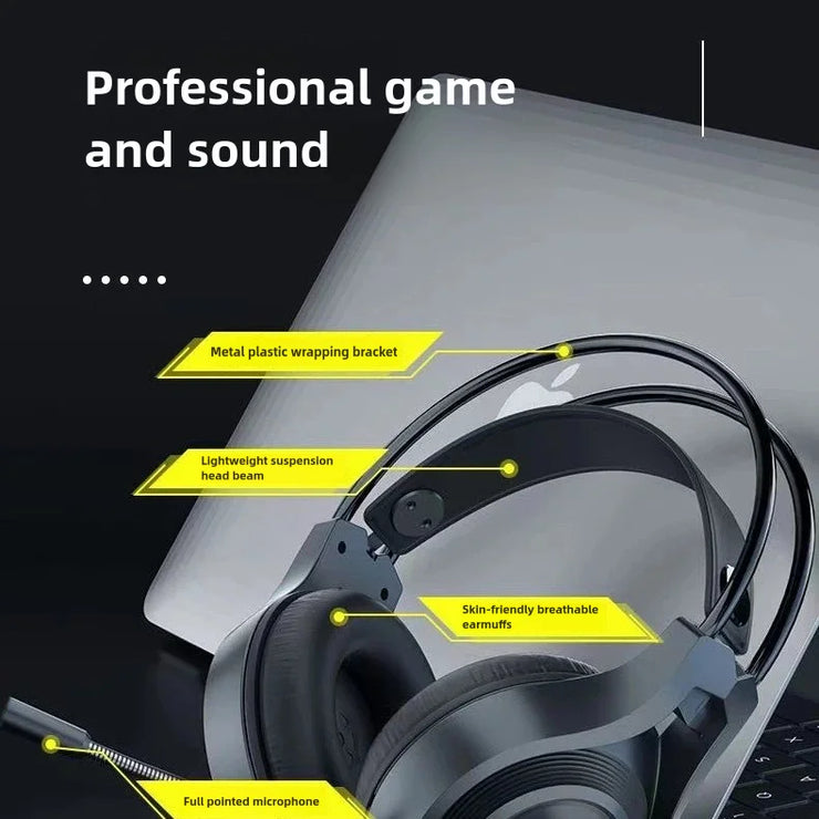 SW-G8 Gaming Headset Gaming Wired 3.5mm connection Noise Cancelling Multifunctional Headset USB Gaming Headset Mic Headset