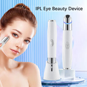 IPL Vibration Eye Massager Anti Dark Circle Blue Light Anti Wrinkle Eye Massage Pen Hot Compress Eye Beauty Care Device