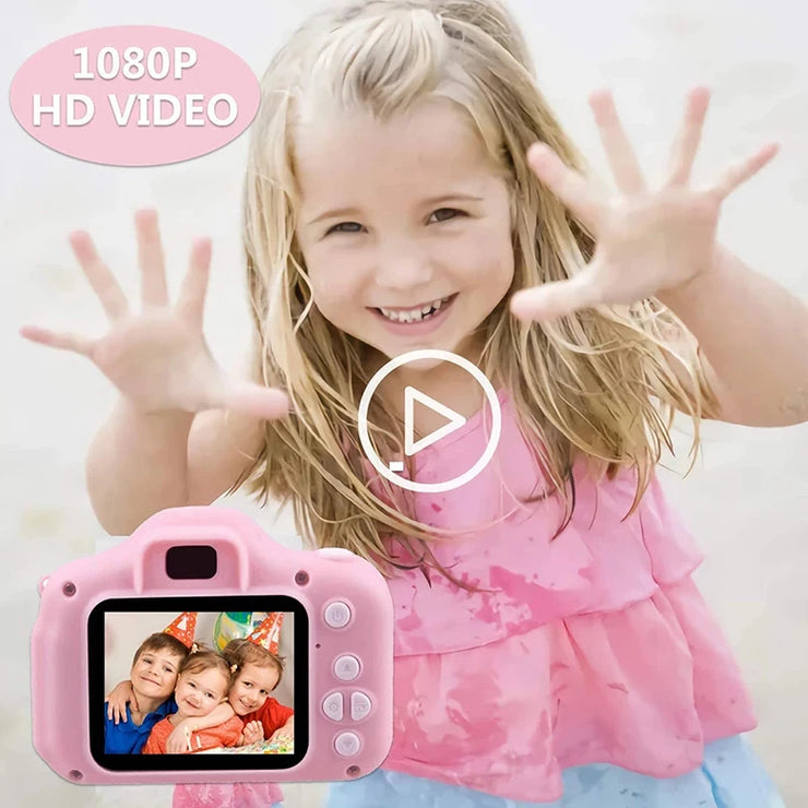 Kids Digital Camera Game Mini Educational Toys 1080P Picture Video Recorder Children Baby Gifts Birthday Gift support TF 32G