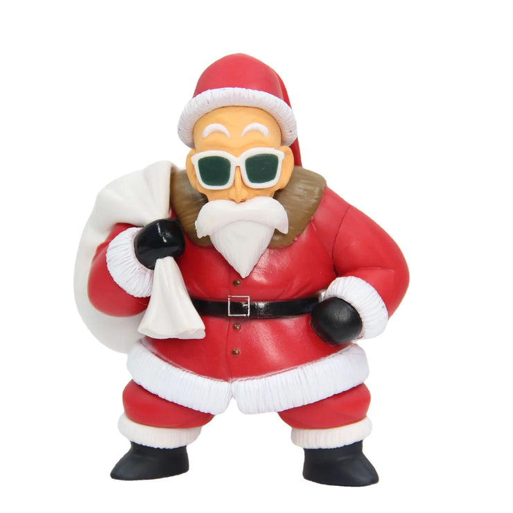 13 CM Anime Figure Dragon Ball Master Roshi Action Figurine Advent Calend Santa Claus Model Collection Christmas Toys Gift