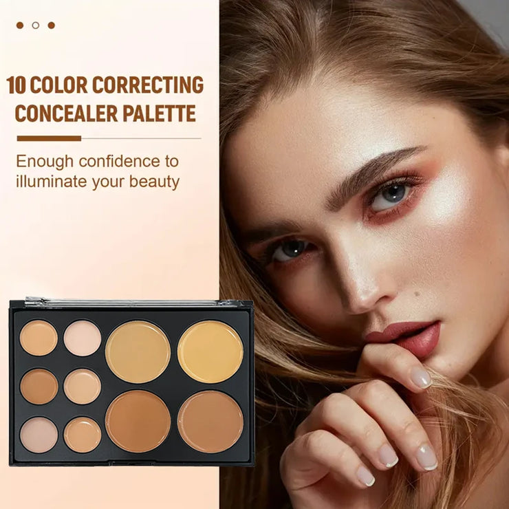 10 Color Concealer To Cover Spots Pimples Black Eye Circles Lacrimal Groove Repair Foundation Make Up And Makeup Makeup