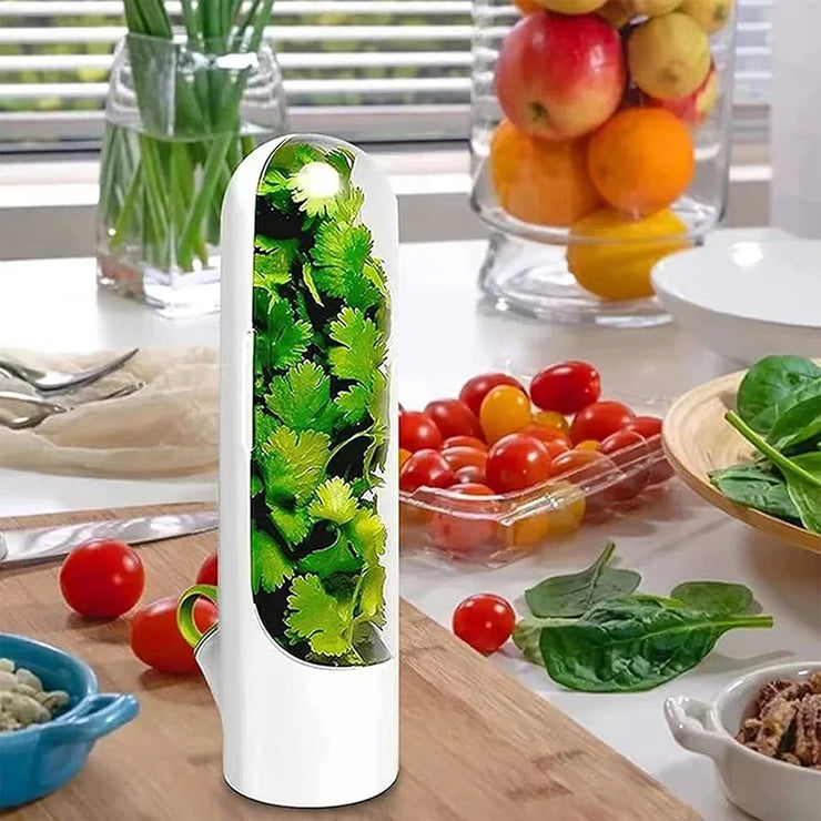 1 Pack Fresh Herb Preservation Bottle Herb Vegetable Preservation Bottle Herb Fresh Storage Container Kitchen Gadget