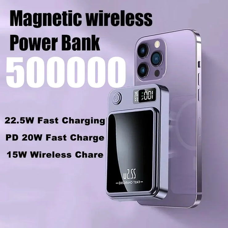 Xiaomi Mijia Magnetic Wireless 100000mAh Power Bank Fast Charger For Magsafe Portable Auxiliary Battery Pack For Iphone Huawei