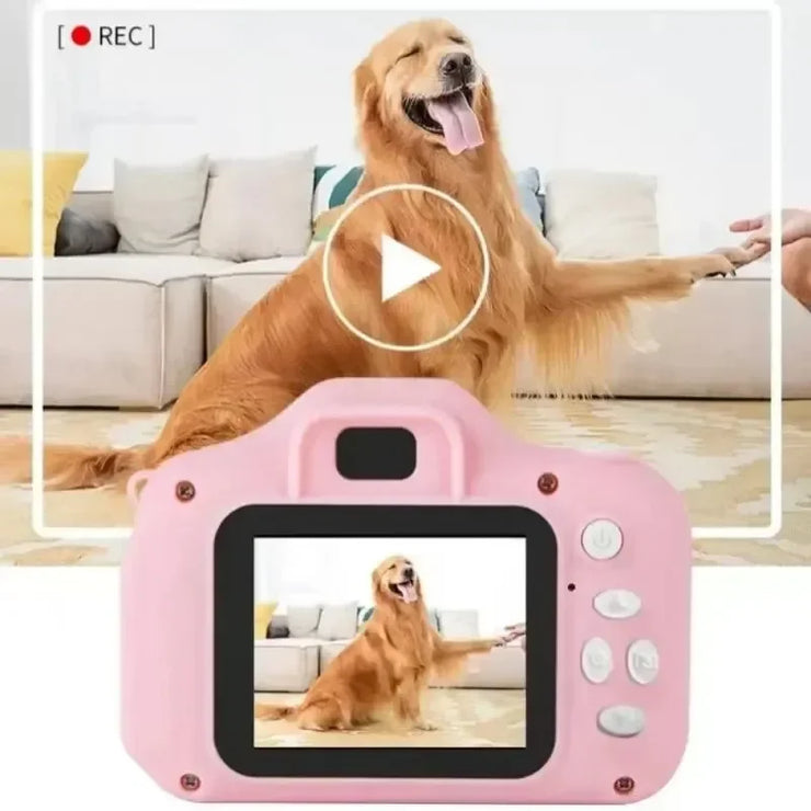 Kids Digital Camera Toy Girl Boy 1080p Hd Screen Outdoor Toy Birthday Gift Cartoon Mini Camera Photography Video Convenience